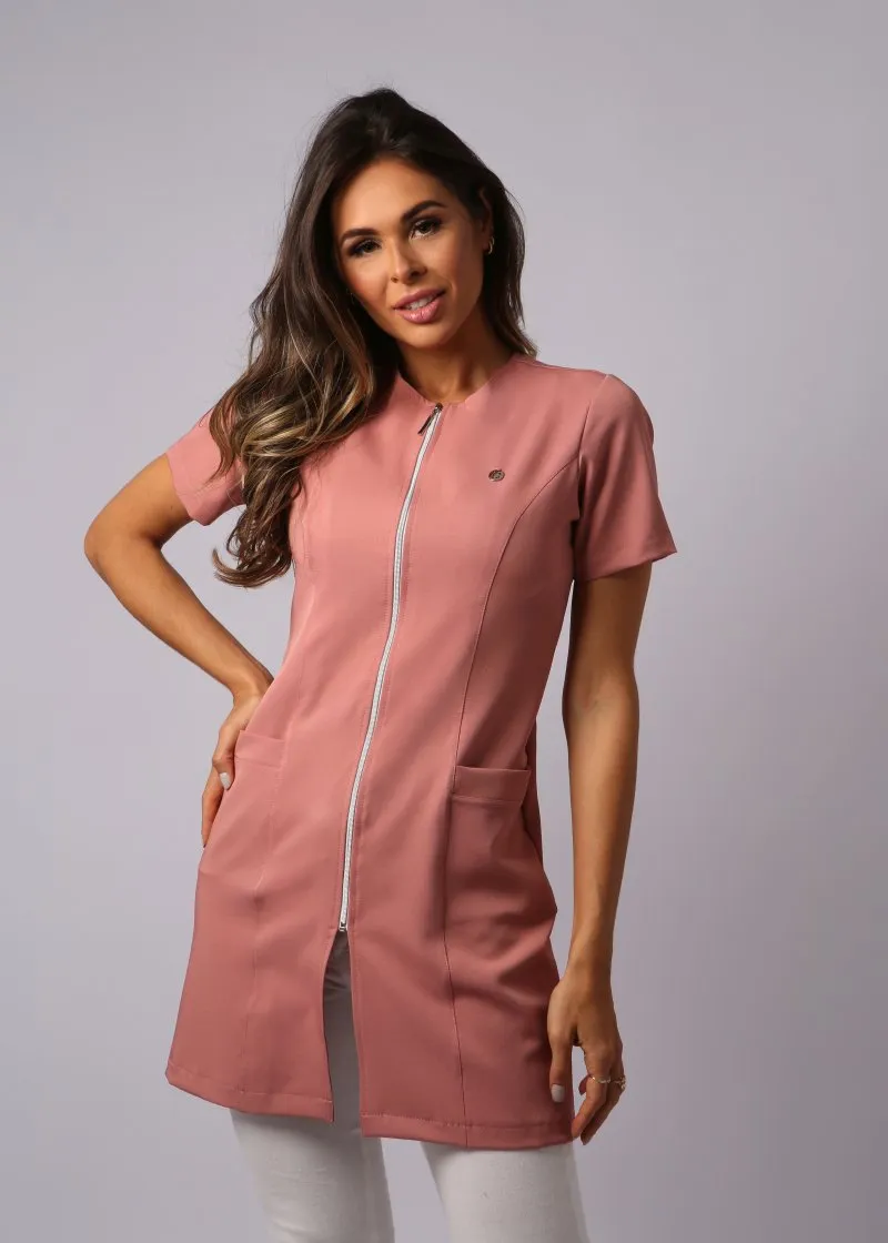 Jaleco Sofia manga curta